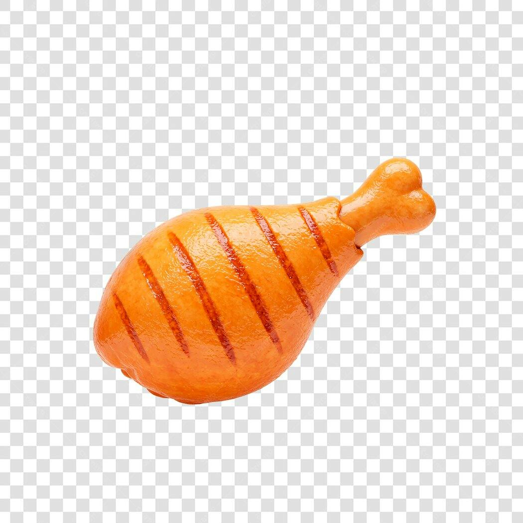 Mockup Frango Assado PNG com fundo transparente
