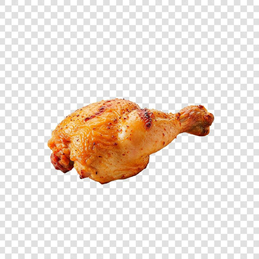 Imagem PNG frango assado fundo transparente