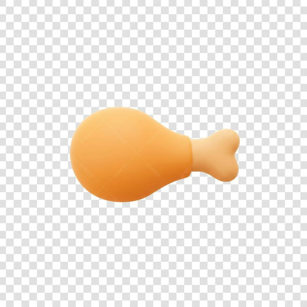 ILUSTRAÇÃO 3D DE COCHA DE FRANGO OU GALINHA ASSADO OU FRITO (1)