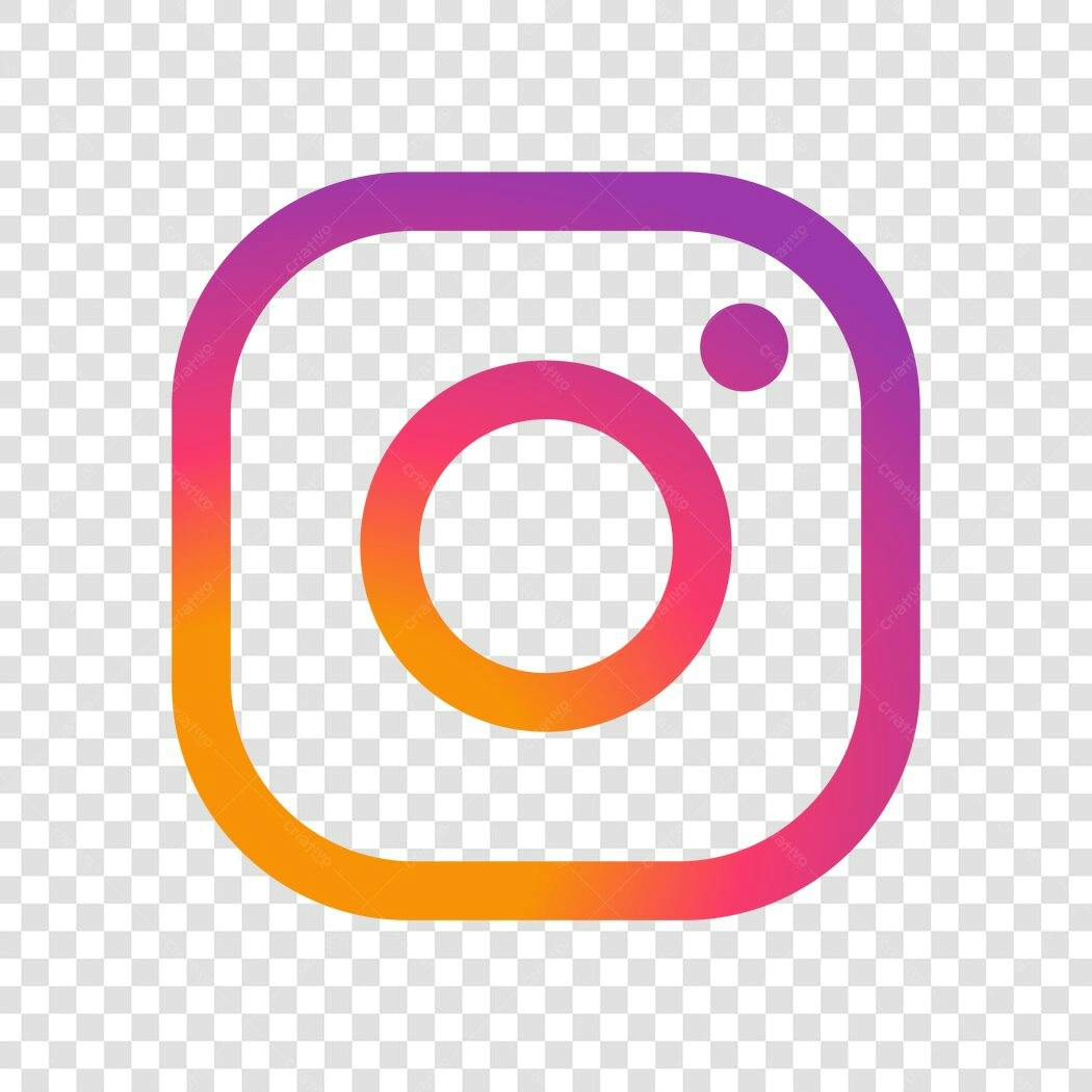 Logo Instagram PNG com fundo transparente