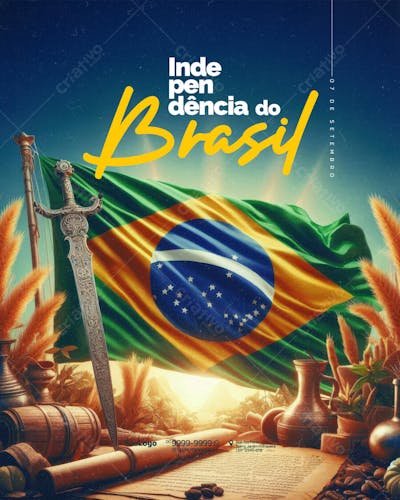 Social Media - Independência do Brasil - 7 de Setembro (10)