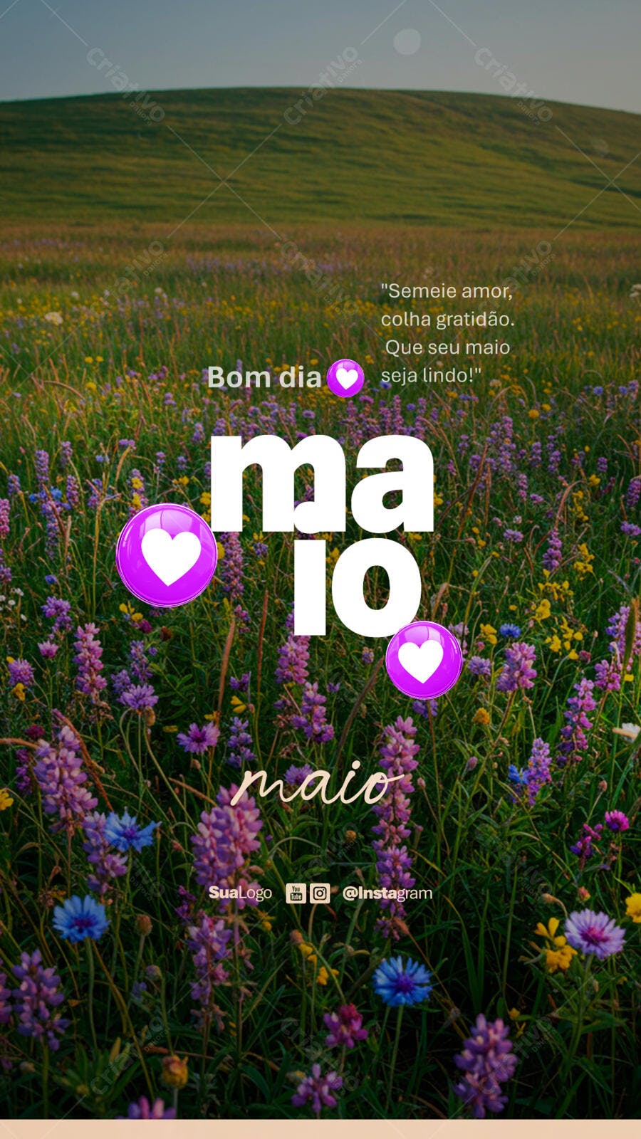 Postagem Instagram Mês das Mães PSD Editável