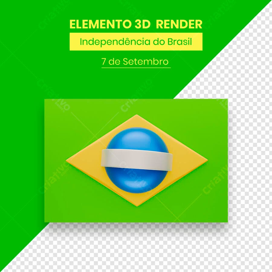 Post para 7 de Setembro PSD Editável