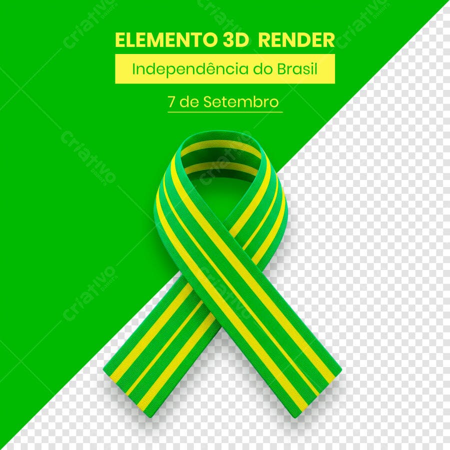 Flyer 7 de Setembro Independência do Brasil PSD Editável