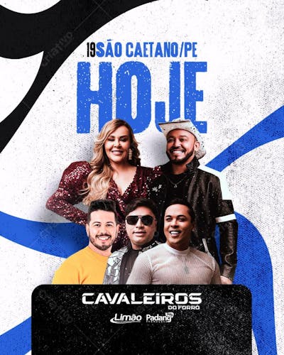 É Hoje - 19Mar - Cavaleiros do Forró