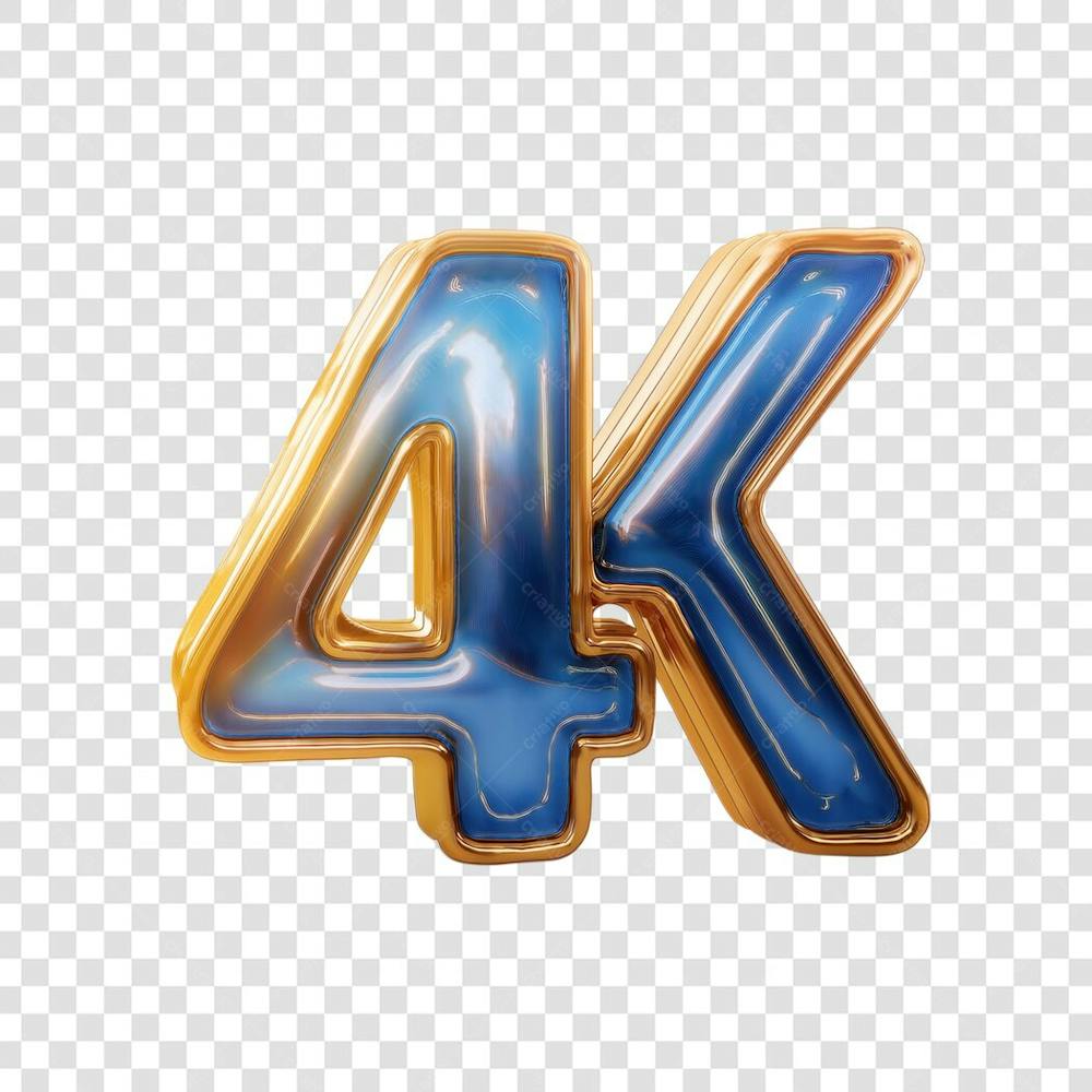 3D render 4K Seguidores Instagram Número Elemento para Composição  png (5)
