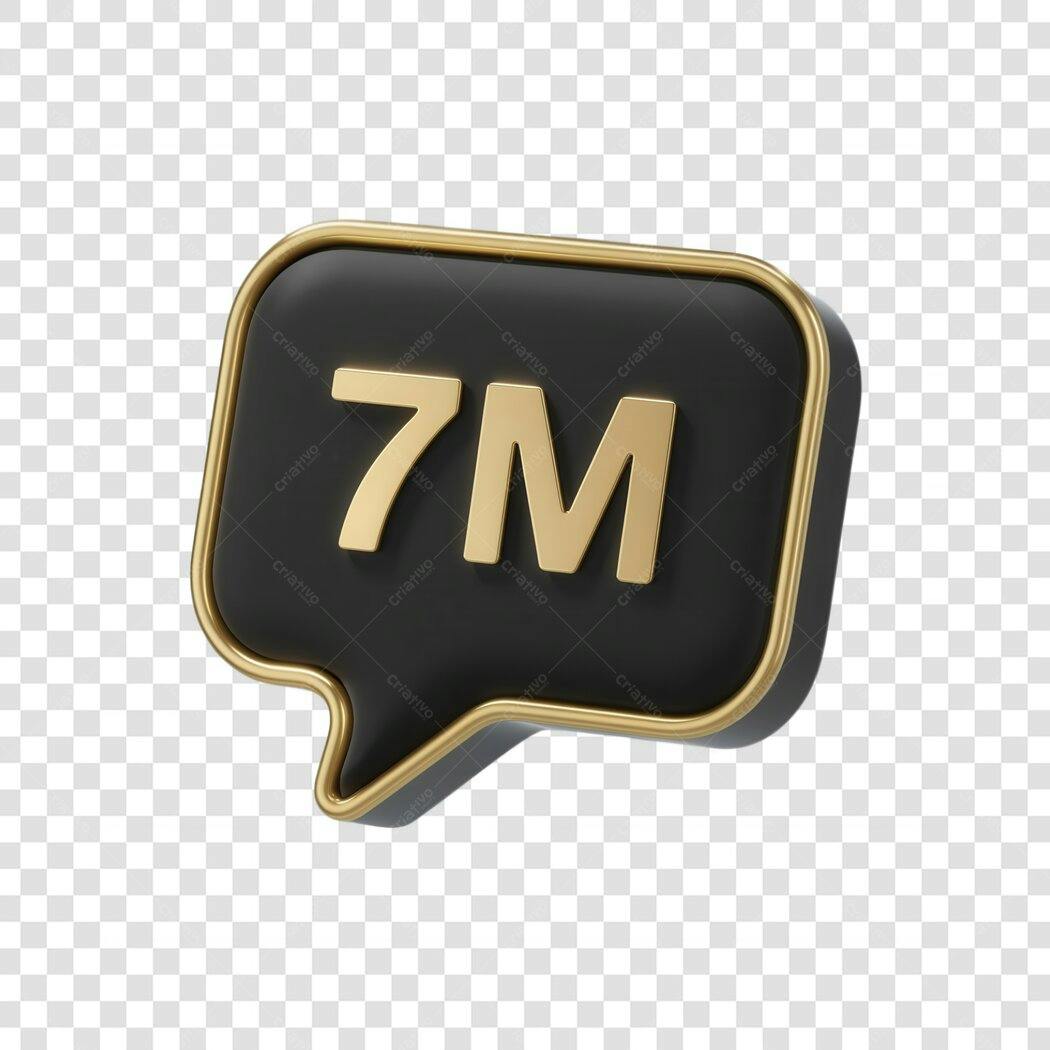 Icone de 7 Milhões PNG com fundo transparente
