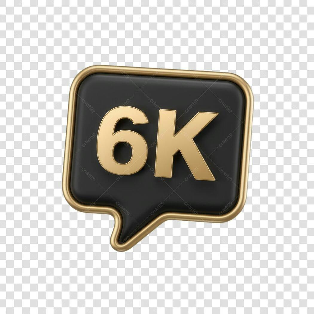 Post Instagram 6K Seguidores PNG com fundo transparente