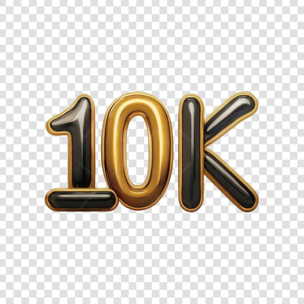 Post Instagram 10K Seguidores PNG com fundo transparente