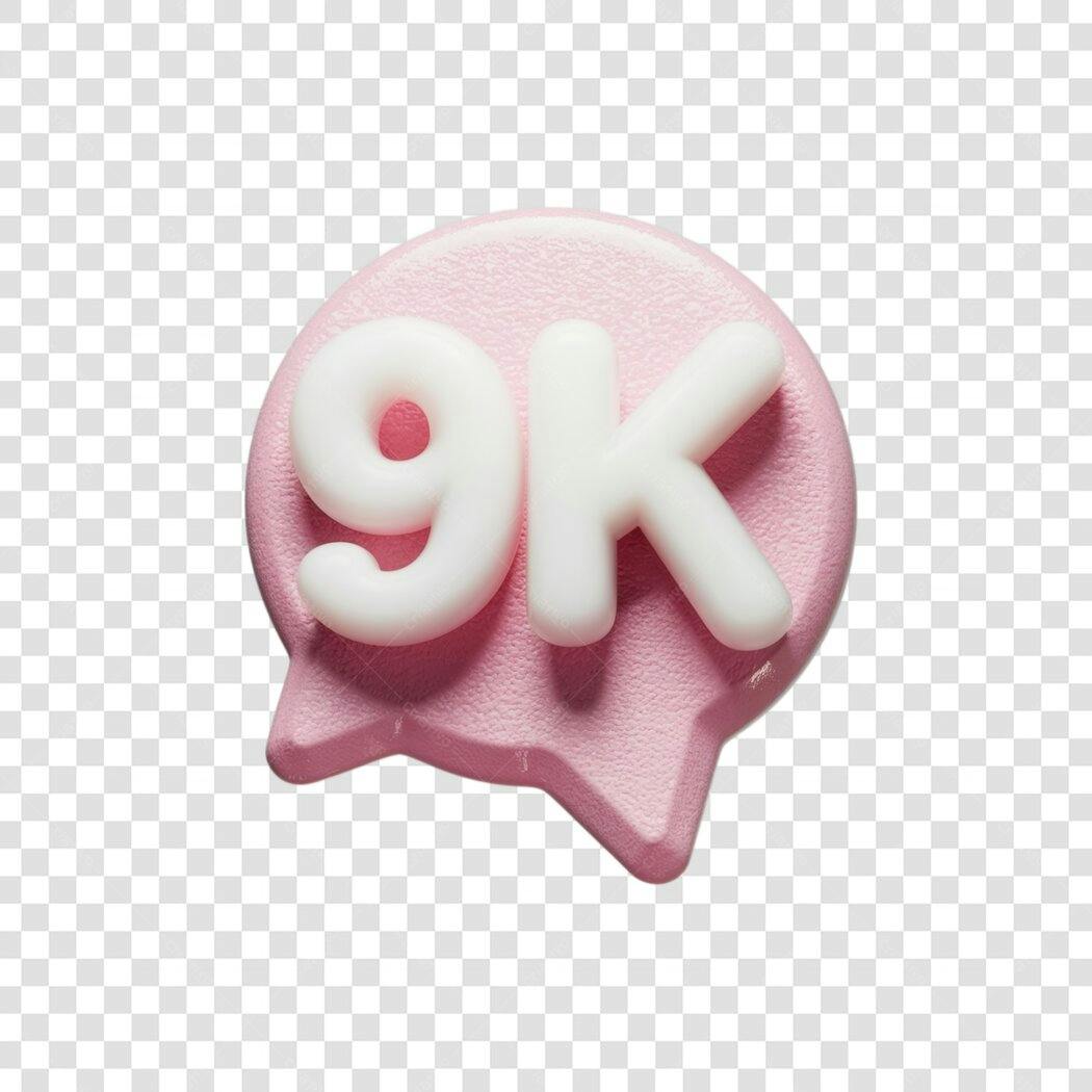 Post Instagram 9k Seguidores PNG com fundo transparente