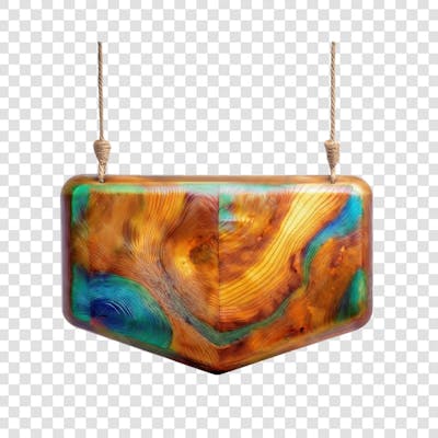 3D render Madeira  Elemento para Composição Flayer ícone png (36)