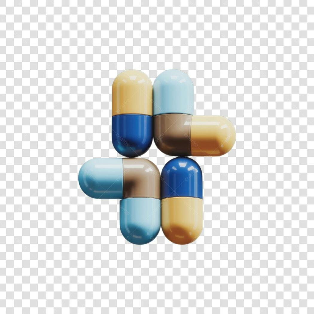 Logo médica PNG com fundo transparente