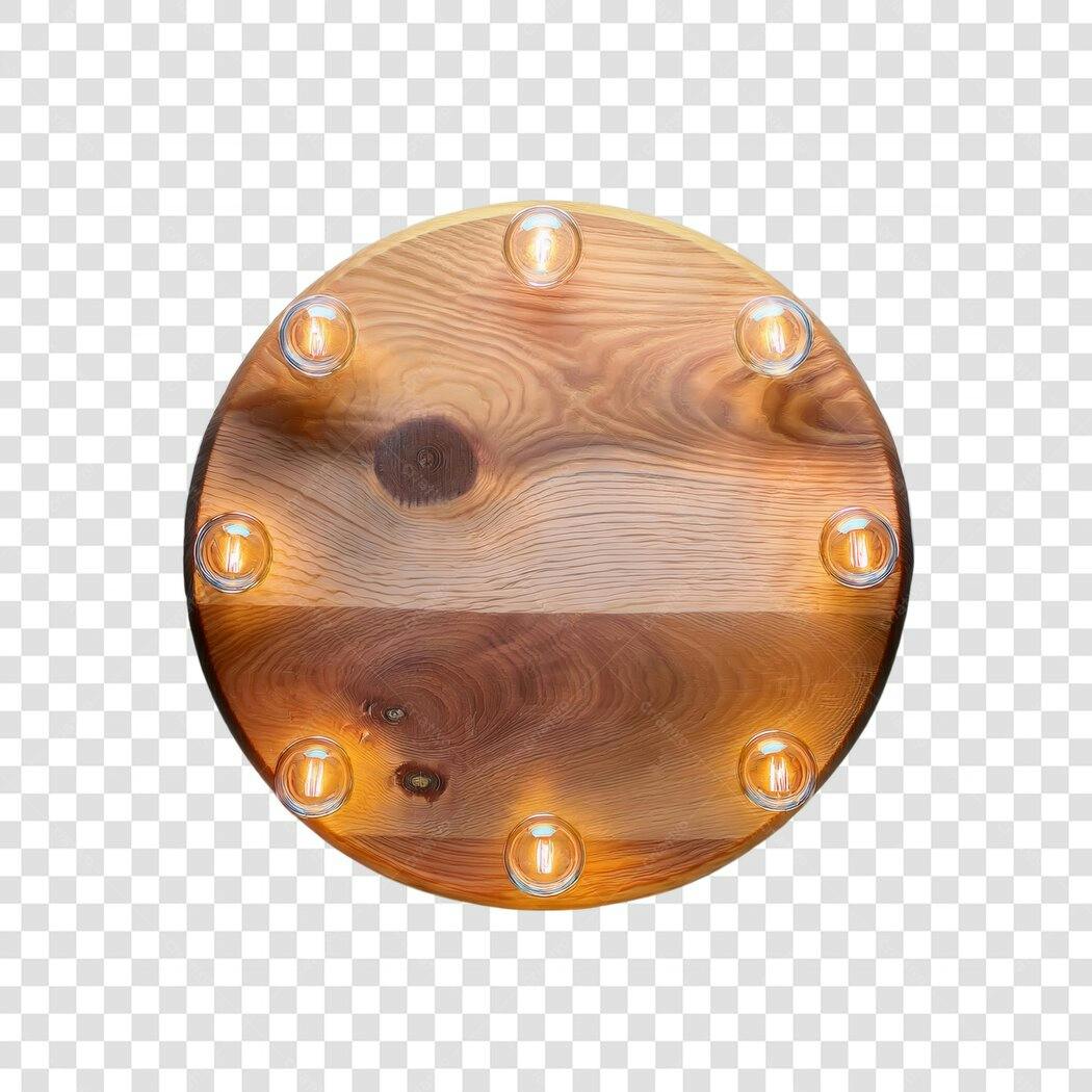 Banner madeira rústica PNG com fundo transparente