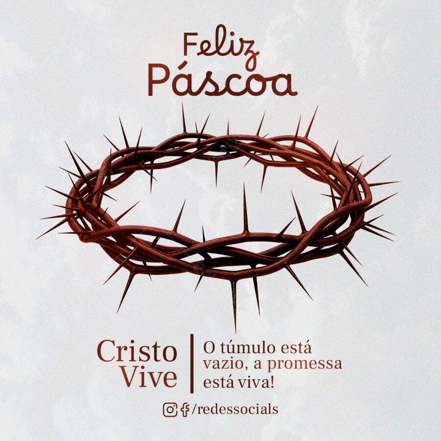 Imagem para Páscoa PSD Editável