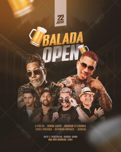 balada open