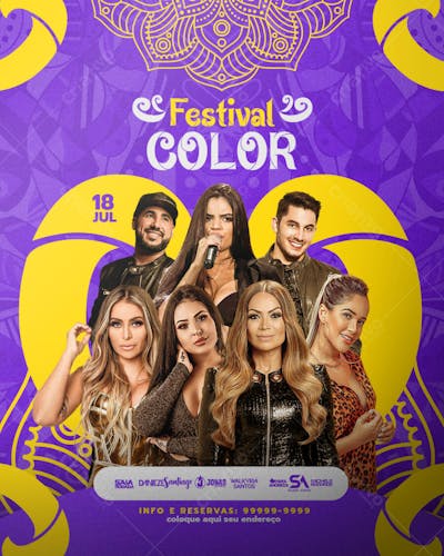 festival color