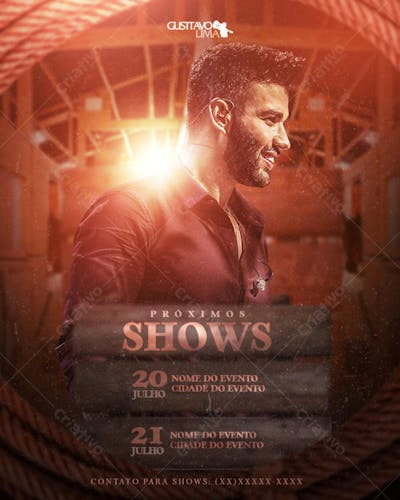 PROXIMOS SHOWS GUSTTAVO LIMA