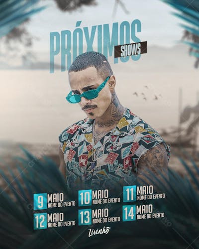 PROXIMOS SHOWS MC LIVINHO