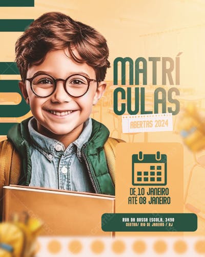 matriculas abertas escolar 2025