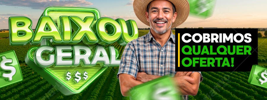 Banner Agricultura Ofertas PSD Editável
