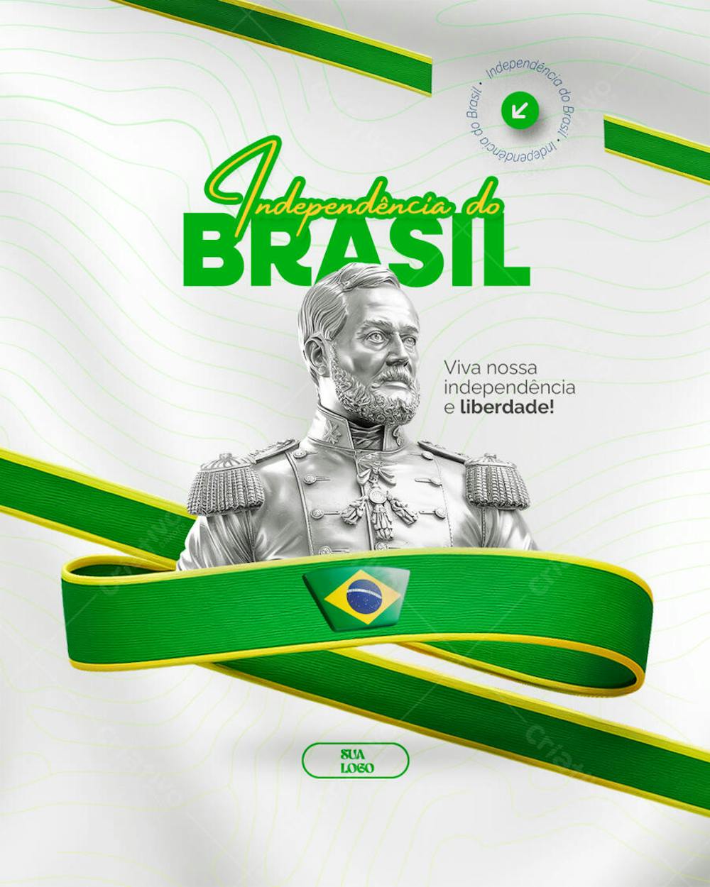 07 de Setembro Dia da Independência do Brasil Social Media PSD Editável (18)