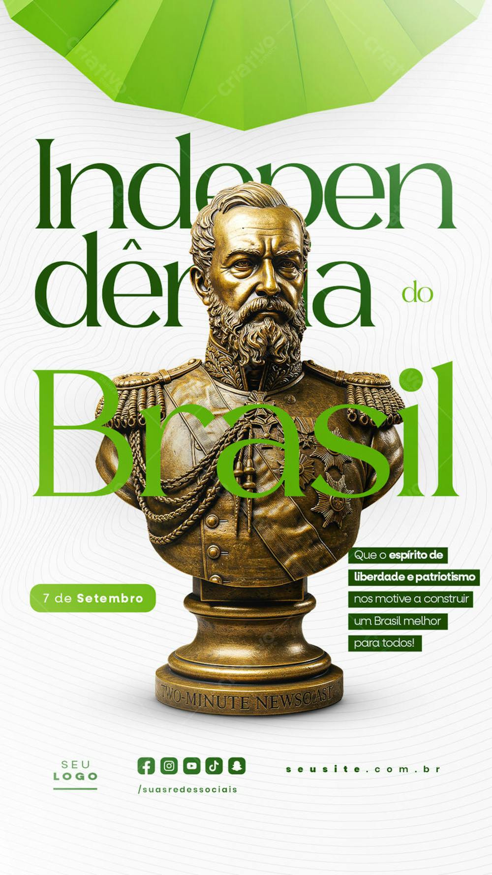 Independência do Brasil 7 de Setembro Story social media editável  (29)