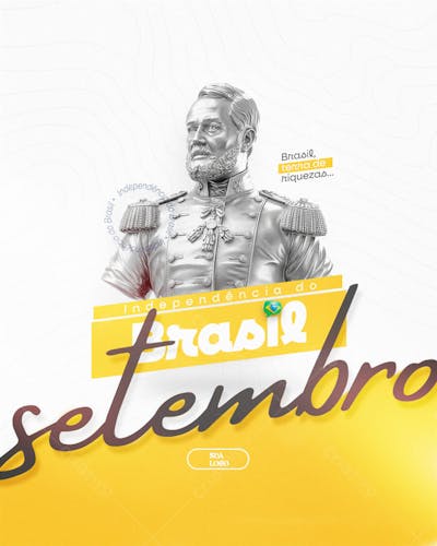 07 de Setembro Dia da Independência do Brasil Social Media PSD Editável (19)