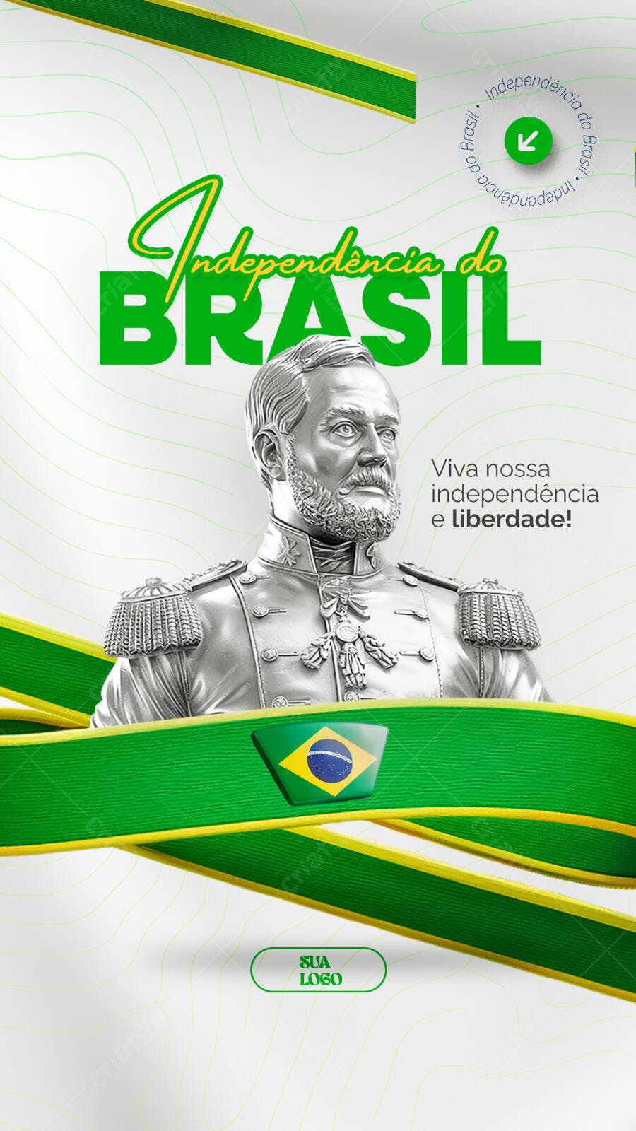 Flyer 7 de Setembro PSD Editável