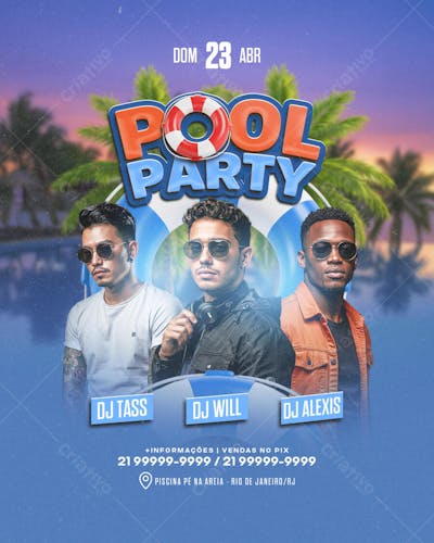 Feed_Flyer Pool Party