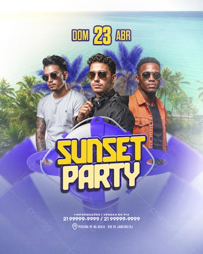 Feed_Flyer Sunset Party