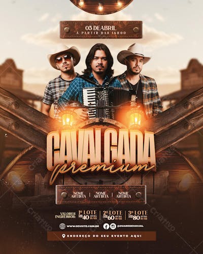 Feed_Flyer Cavalgada Premium