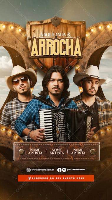 Story_Flyer Vaquejada & Arrocha