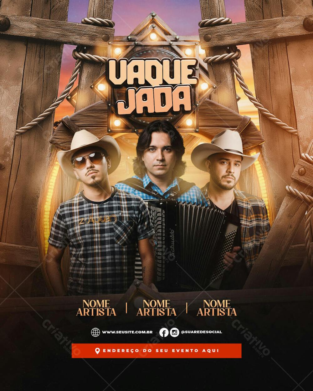 Feed_Flyer Vaquejada