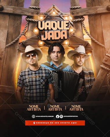 Feed_Flyer Vaquejada
