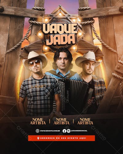 Feed_Flyer Vaquejada