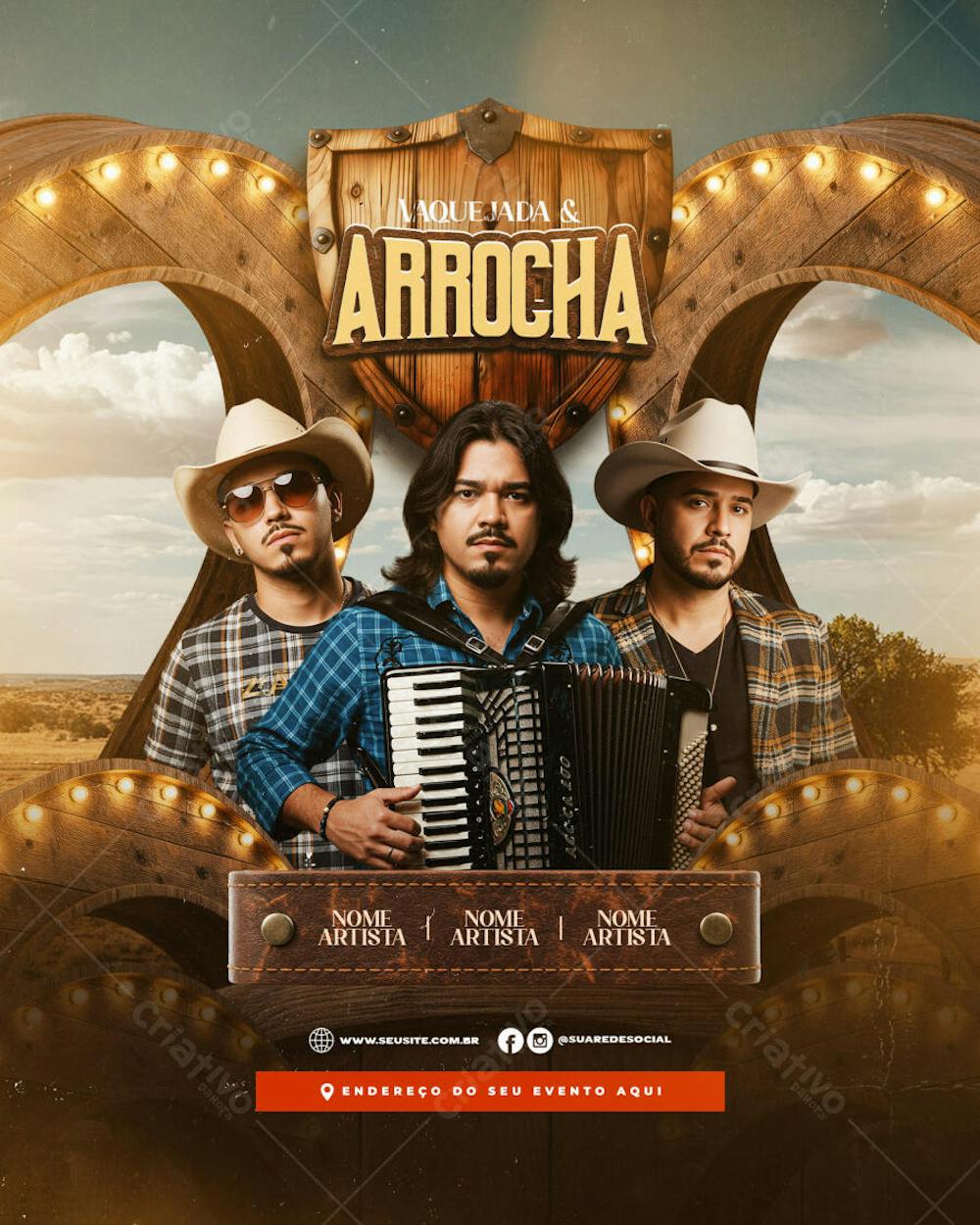 Feed_Flyer Vaquejada & Arrocha