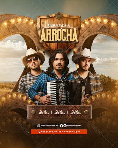 Feed_Flyer Vaquejada & Arrocha