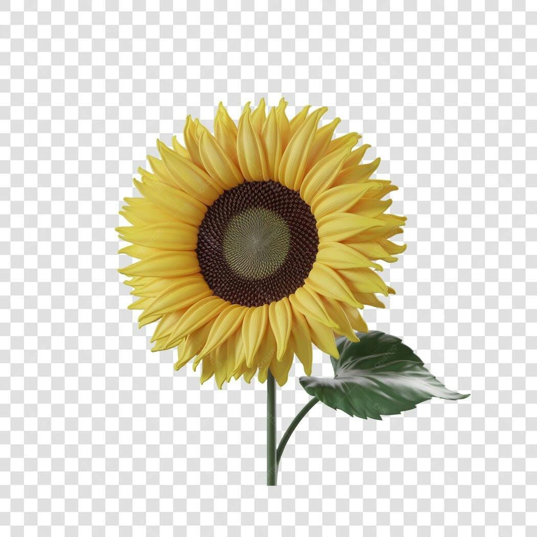 Post Instagram Girassol PNG com fundo transparente