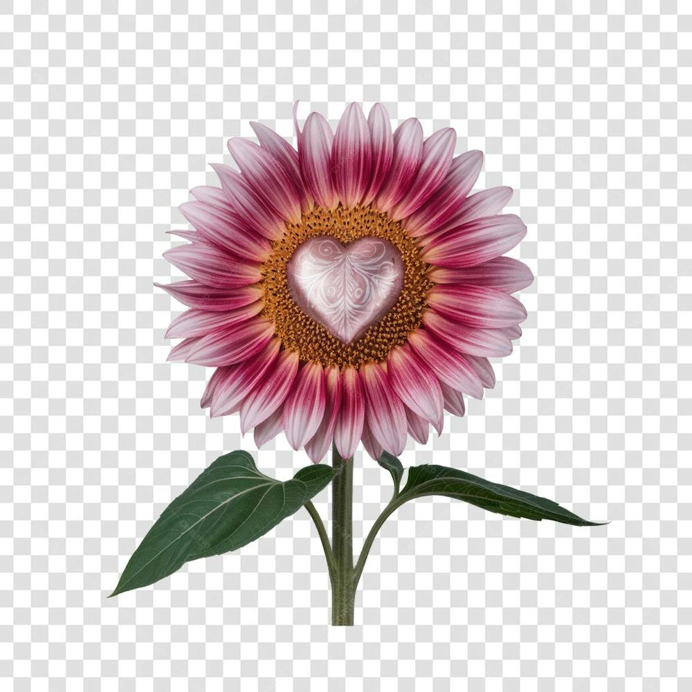 3D render FLORES ROSA VEMELHA COLORIDA AZUL FLOR elemento para composição ícone logo PSD png (152)