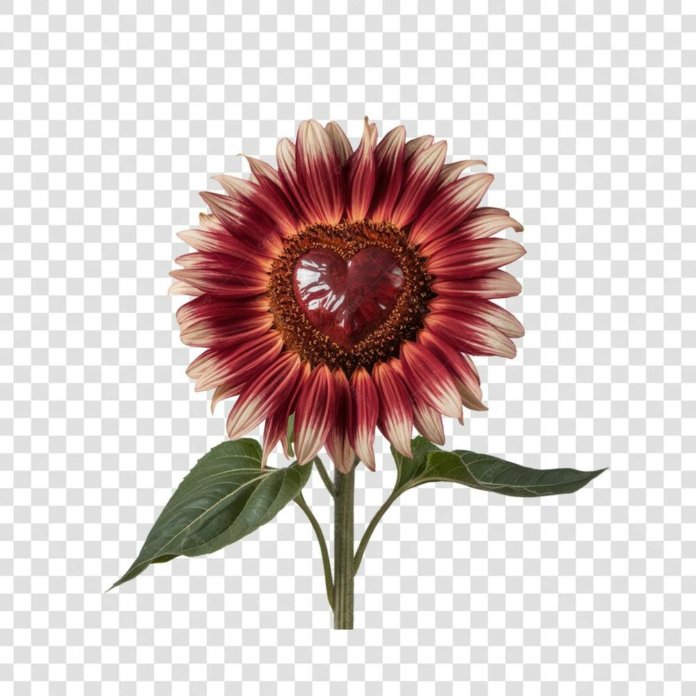 3D render FLORES ROSA VEMELHA COLORIDA AZUL FLOR elemento para composição ícone logo PSD png (135)