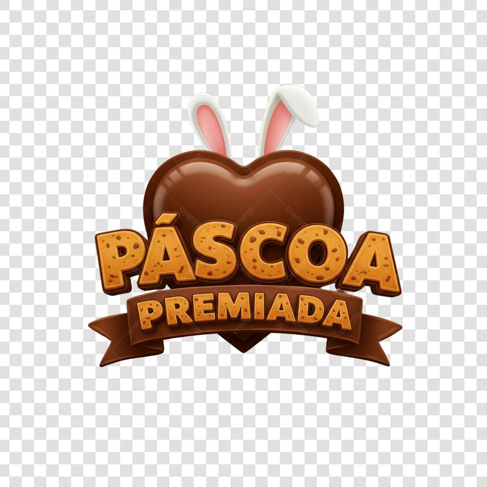 SELO 3D Páscoa png transparente (6)