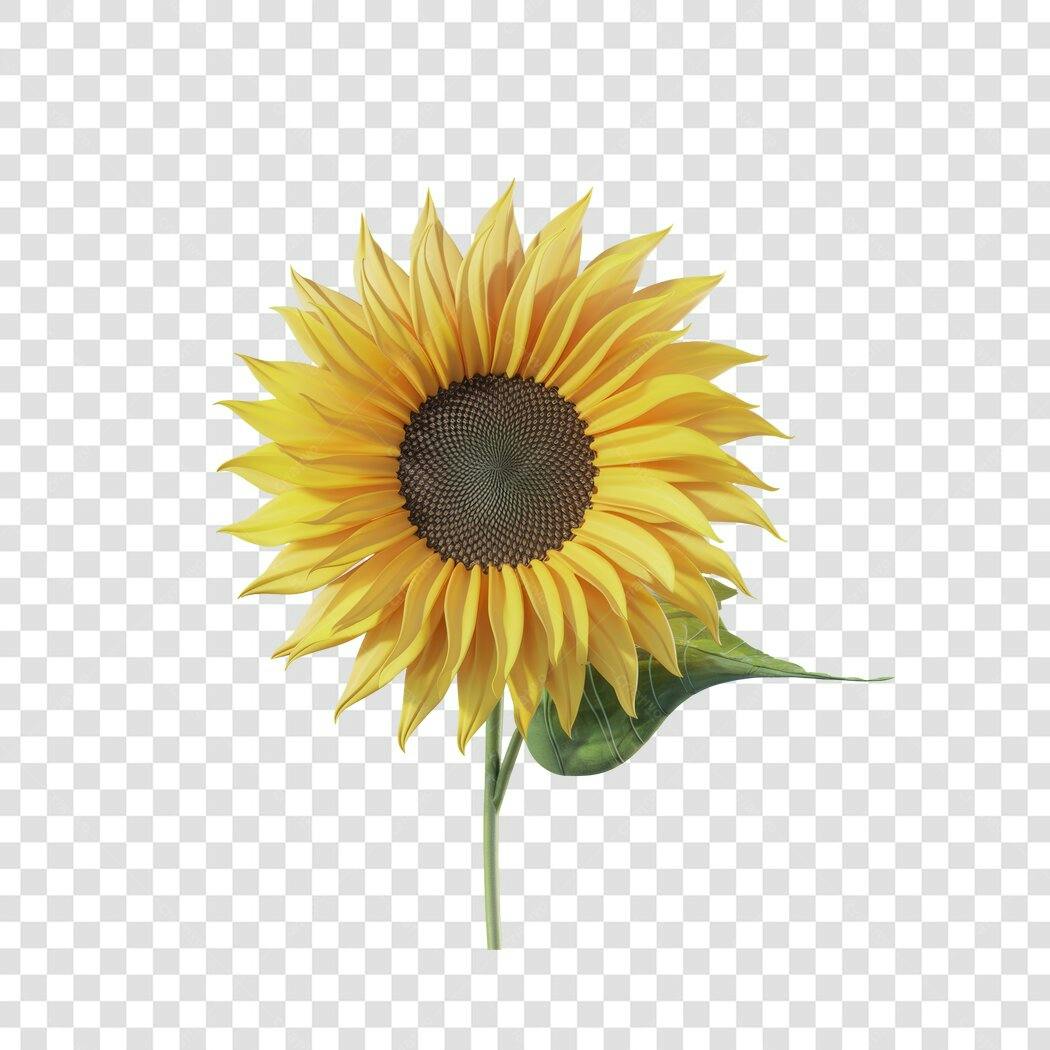 Imagem PNG Girassol com fundo transparente