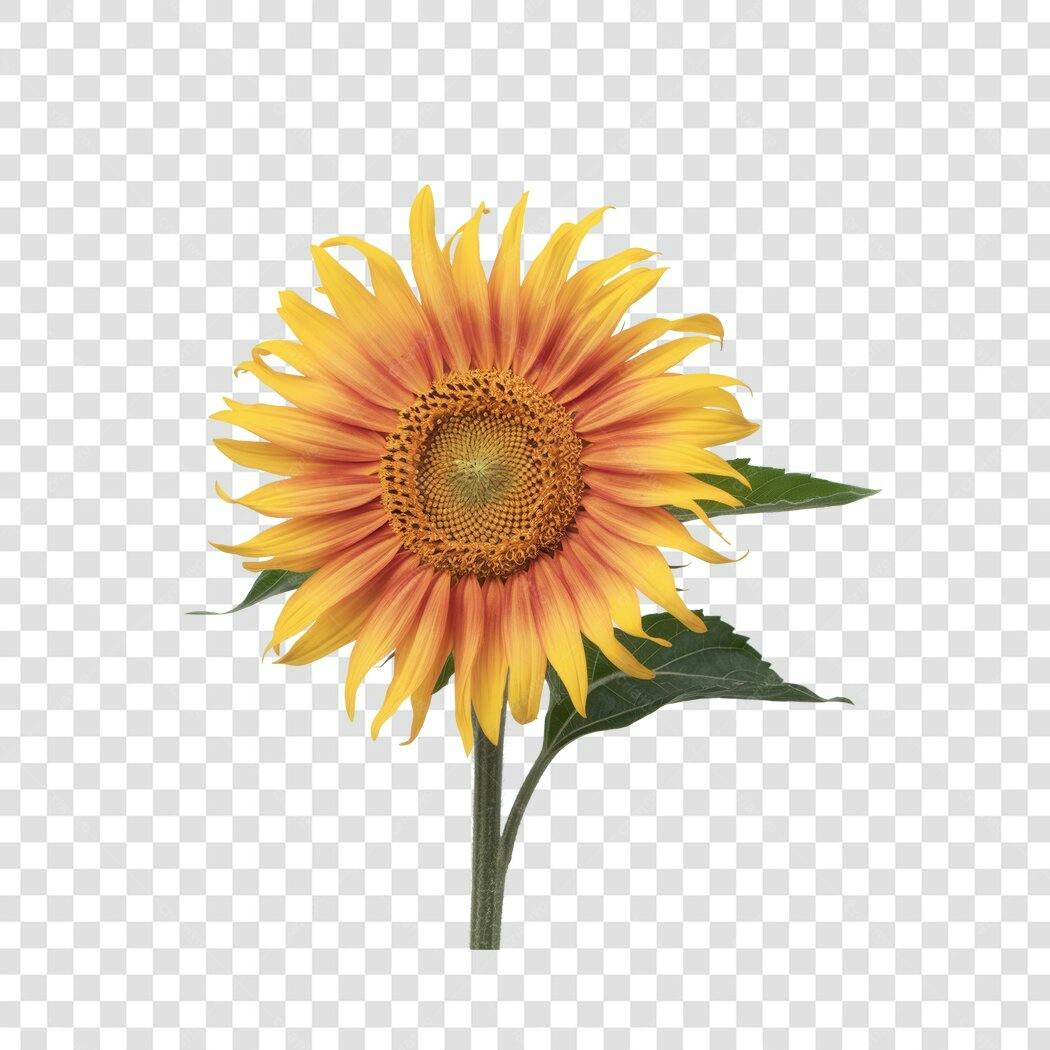 Post Instagram Girassol PNG com fundo transparente