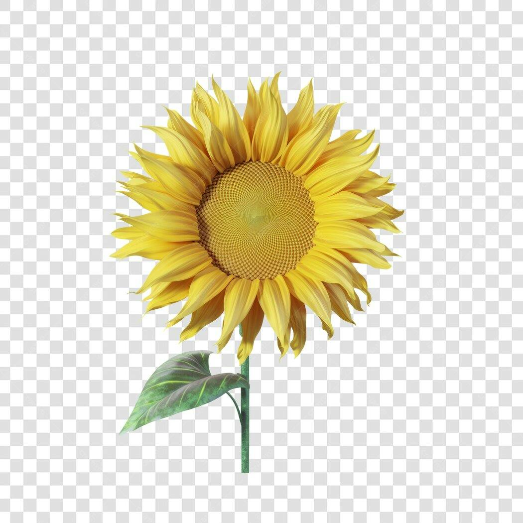 Imagem PNG Girassol com fundo transparente