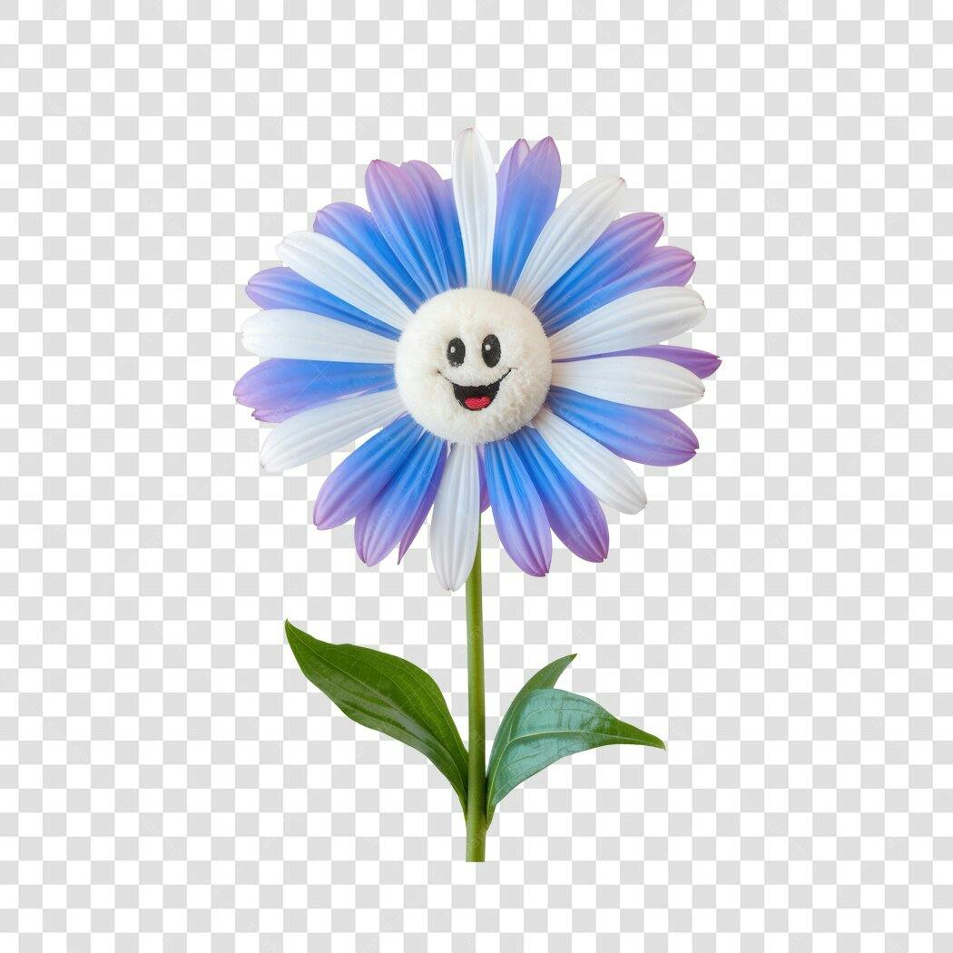 Post Instagram Flor Sorridente PNG com fundo transparente