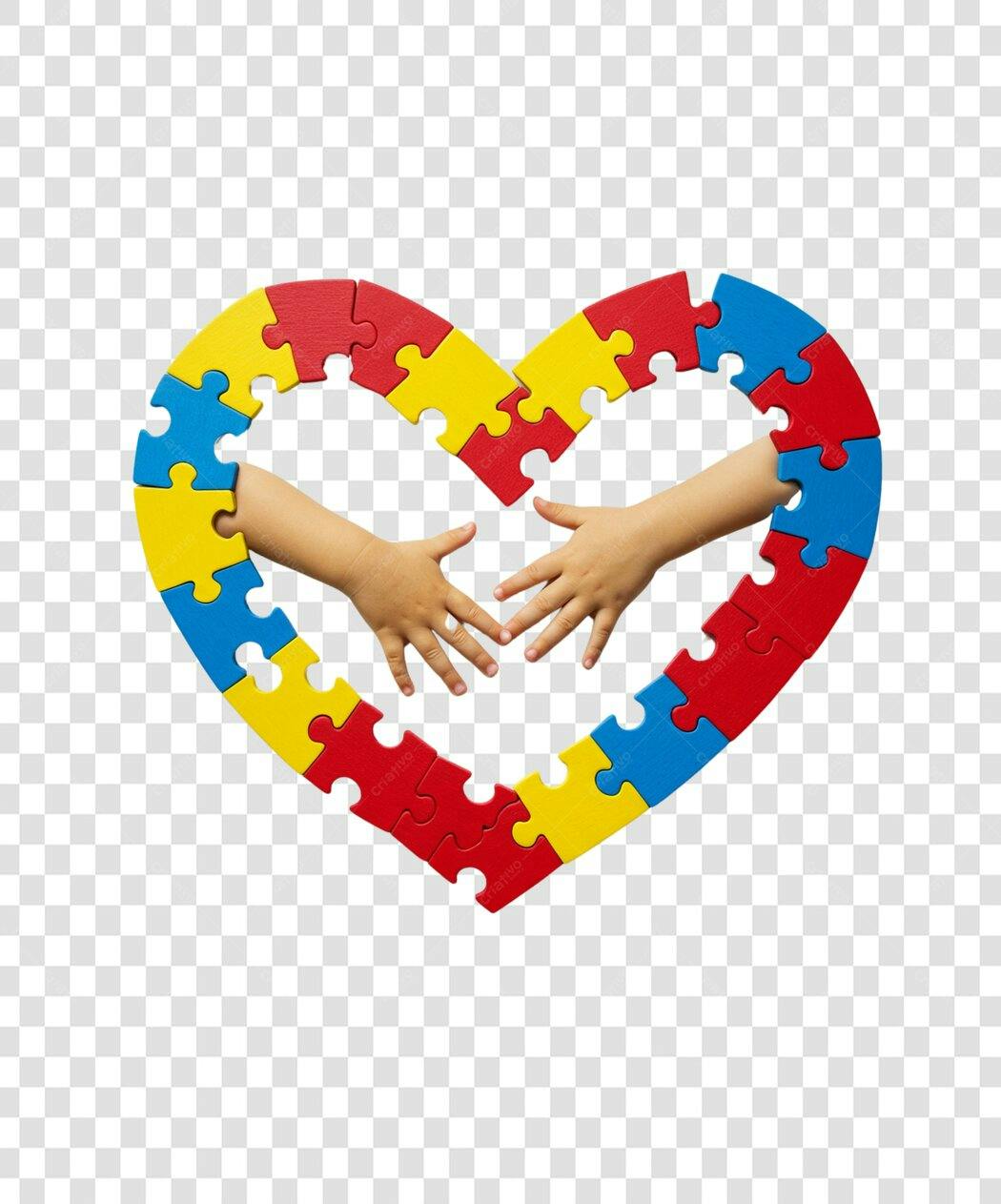 Post Instagram Dia Mundial do Autismo PNG com fundo transparente