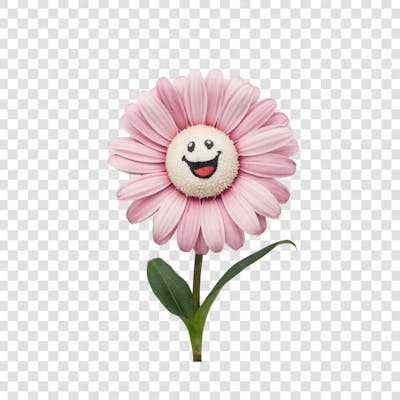 3D render FLORES ROSA VEMELHA COLORIDA AZUL FLOR elemento para composição ícone logo PSD png (103)
