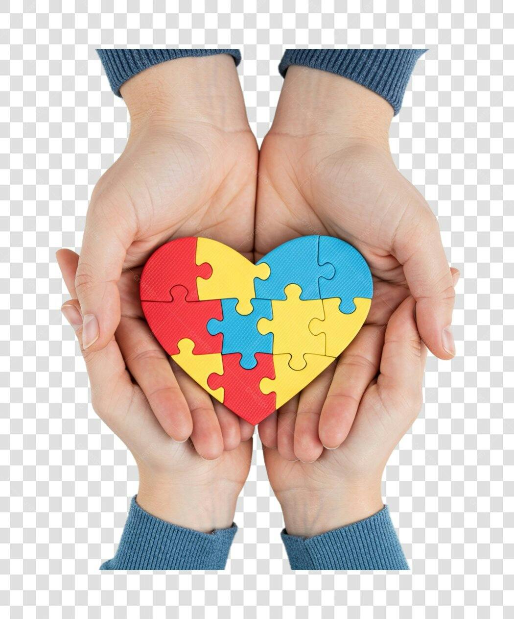 Post Instagram Dia Mundial do Autismo PNG com fundo transparente
