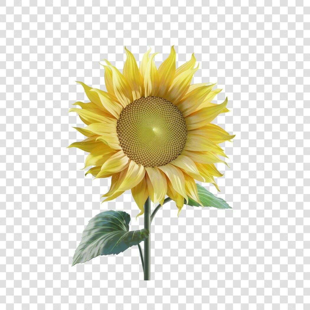 Post Instagram Girassol PNG com fundo transparente
