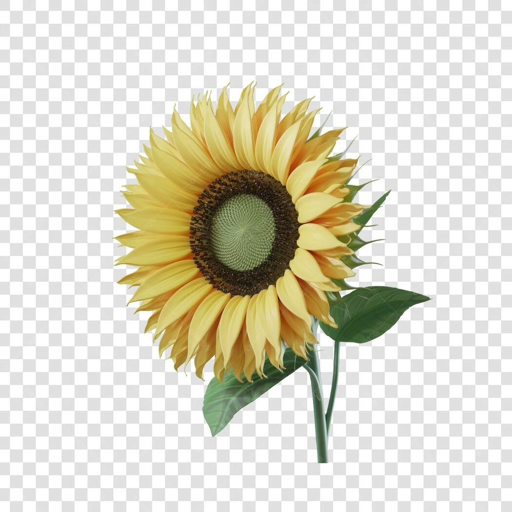 PNG Girassol para Post Instagram fundo transparente